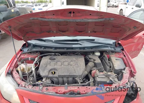 2012 Toyota Corolla S z USA, uszkodzony, nr VIN 2T1BU4EE8CC820927